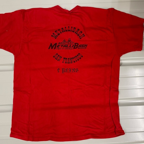 Rare vintage 2002 Metallica Metallibash Metclub fan club exclusive 2X - Picture 2 of 5